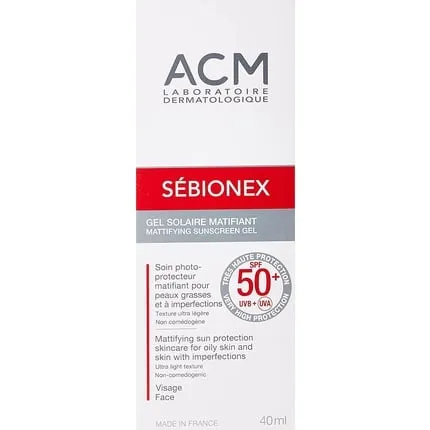 Acm Sebionex Matte Sun Gel Spf50 , Mac Tools