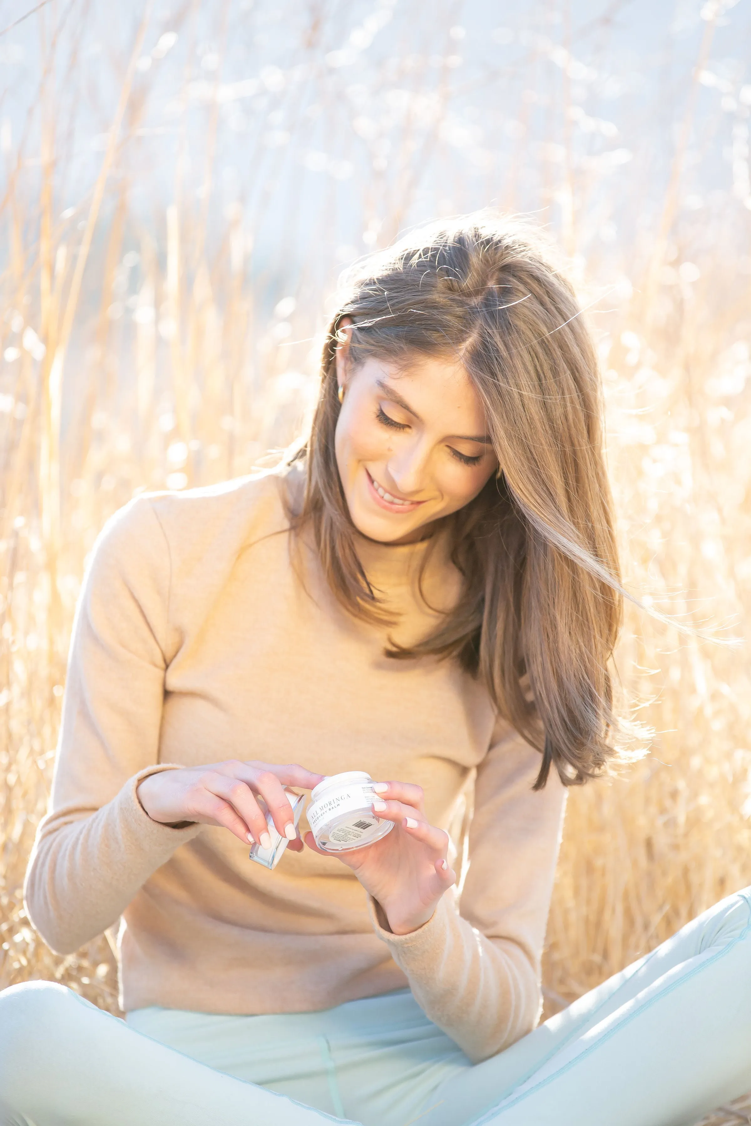 All Natural Moringa Hydrate and Nourish Face Cream for Sensitive Skin