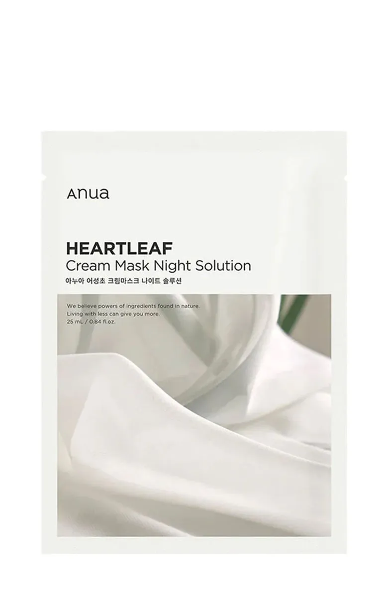 anua HeartLeaf Cream Mask Night Solution