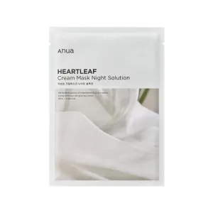 Anua Heartleaf Cream Mask Night Solution