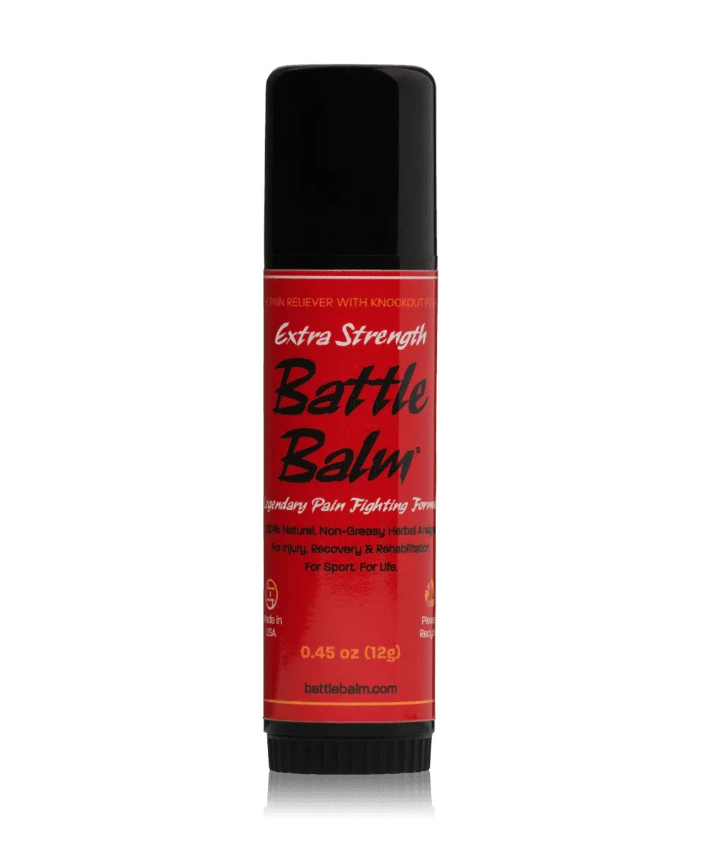 Battle Balm® Stick - Extra Strength All Natural & Organic Pain Relief