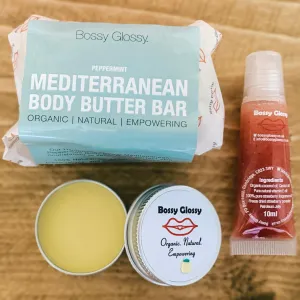 Body Butter Bar, Lip Balm & Lip Gloss Collection