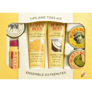 BURT'S BEES - Tips N Toes Hands & Feet Kit - 6 Pieces