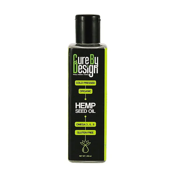 Cure By Design Hemp Seed Oil 200ml