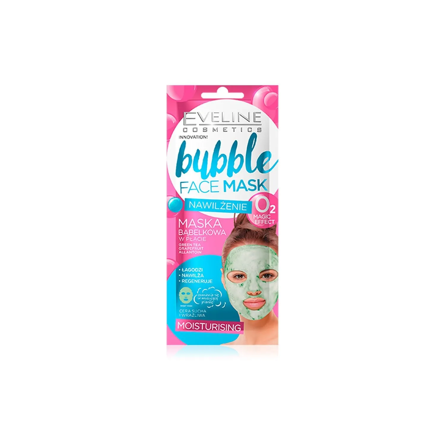 Eveline Bubble Face Sheet Mask Moisturizing