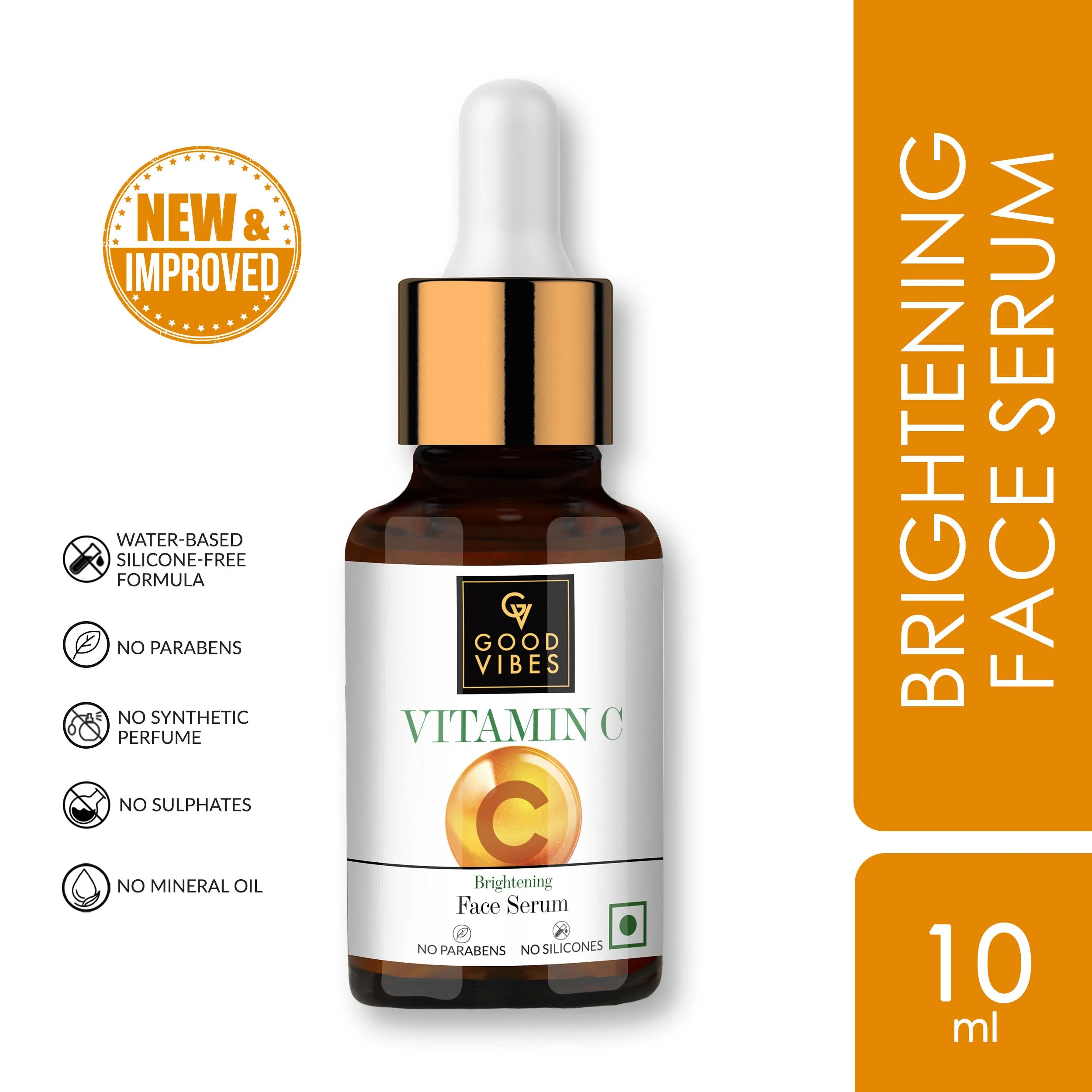 Good Vibes Vitamin C Brightening Face Serum (10 ml)