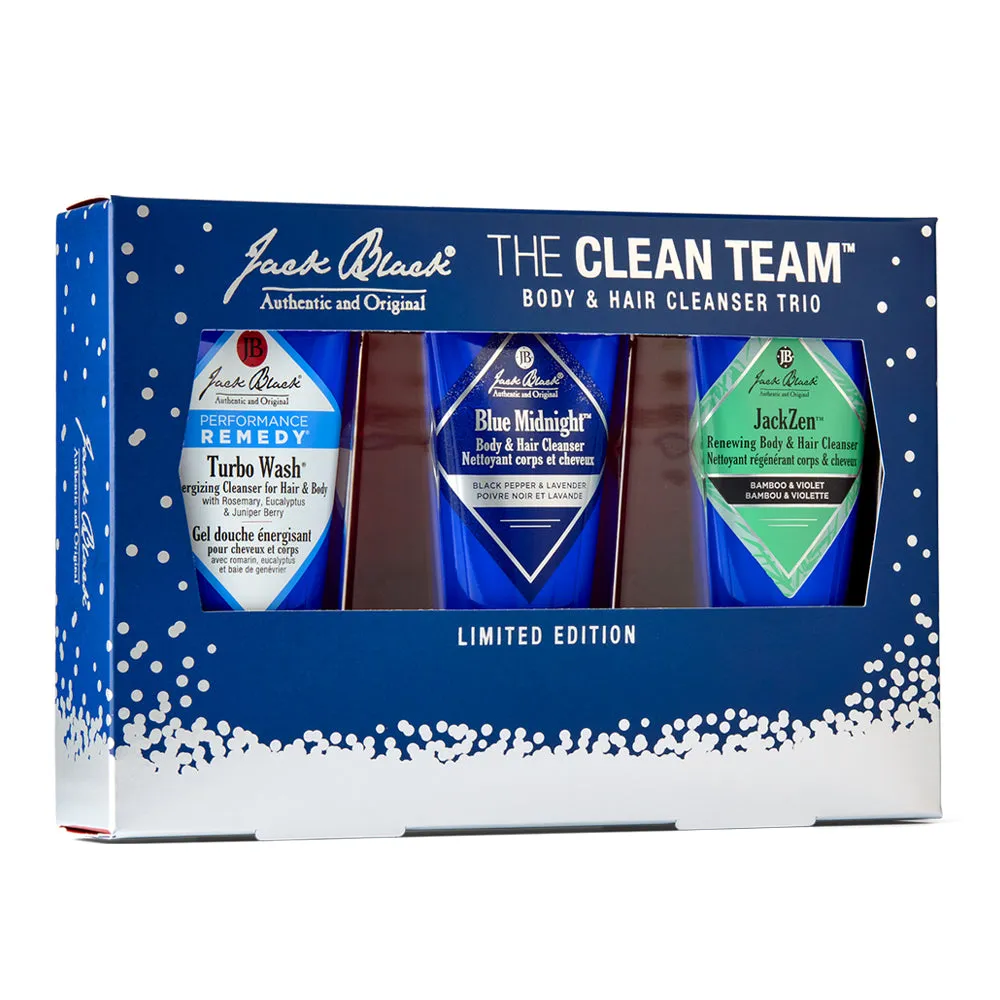 Jack Black The Clean Team Trio Gift Set