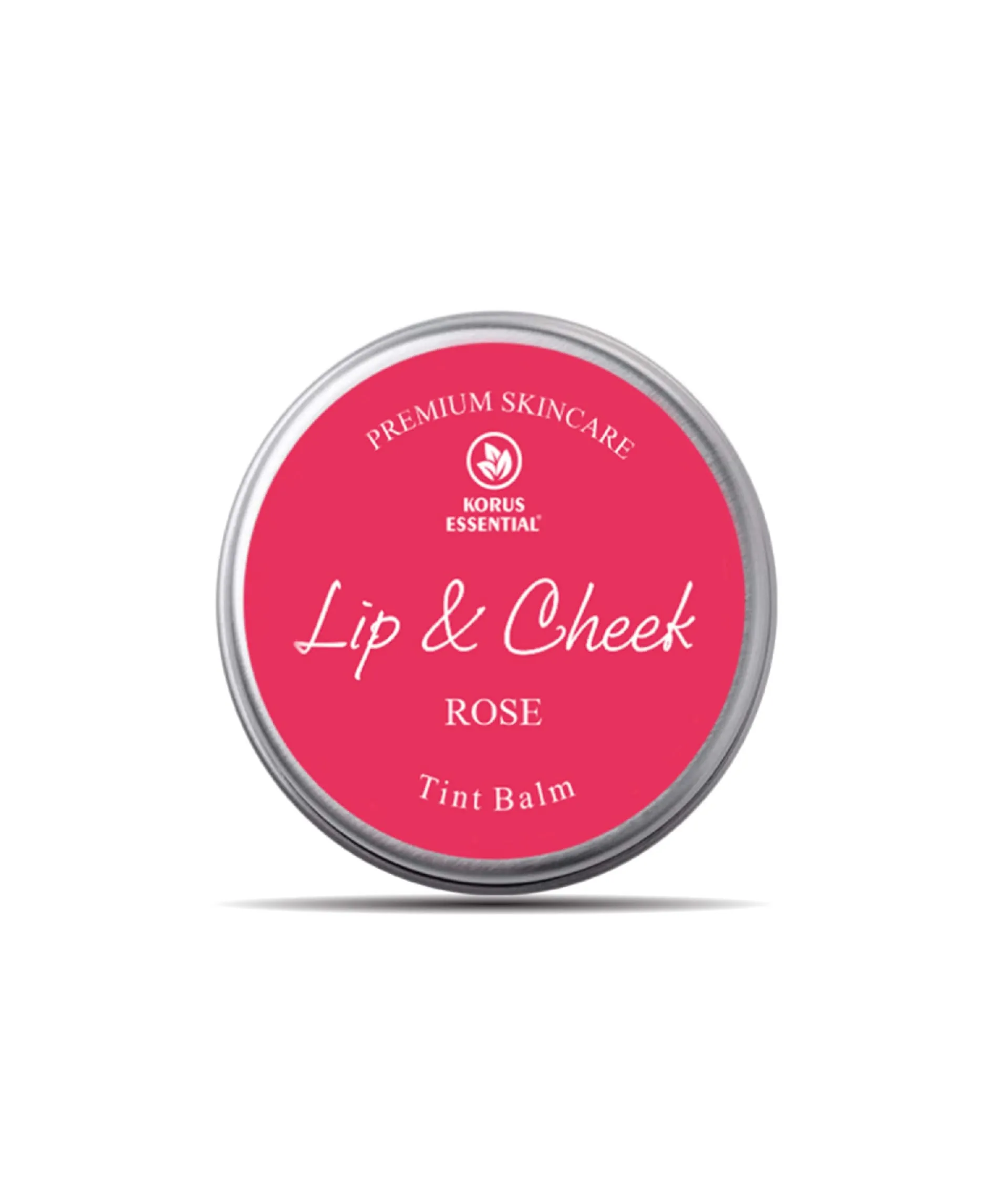 Korus Essential Rose Lip & Cheek Tint Balm - 8 grams