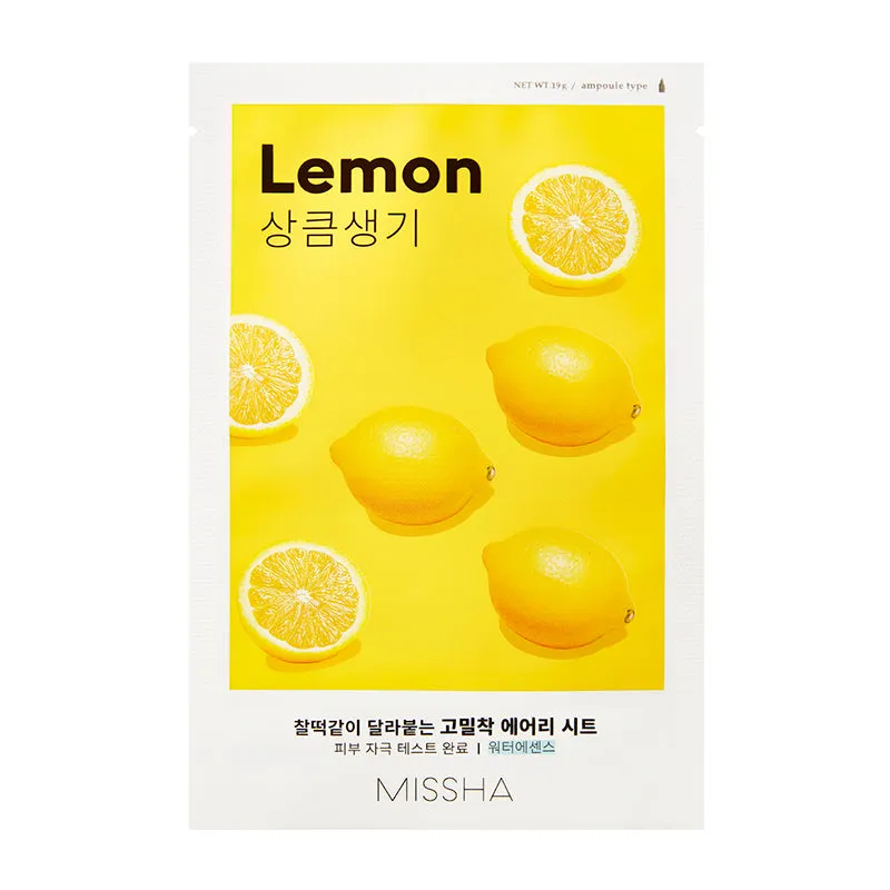 MISSHA Airy Fit Sheet Mask Lemon