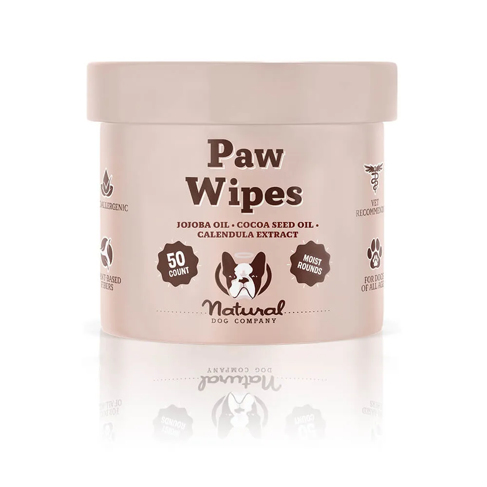 Natural Dog Company Paw Soother Wipes - Wholesale