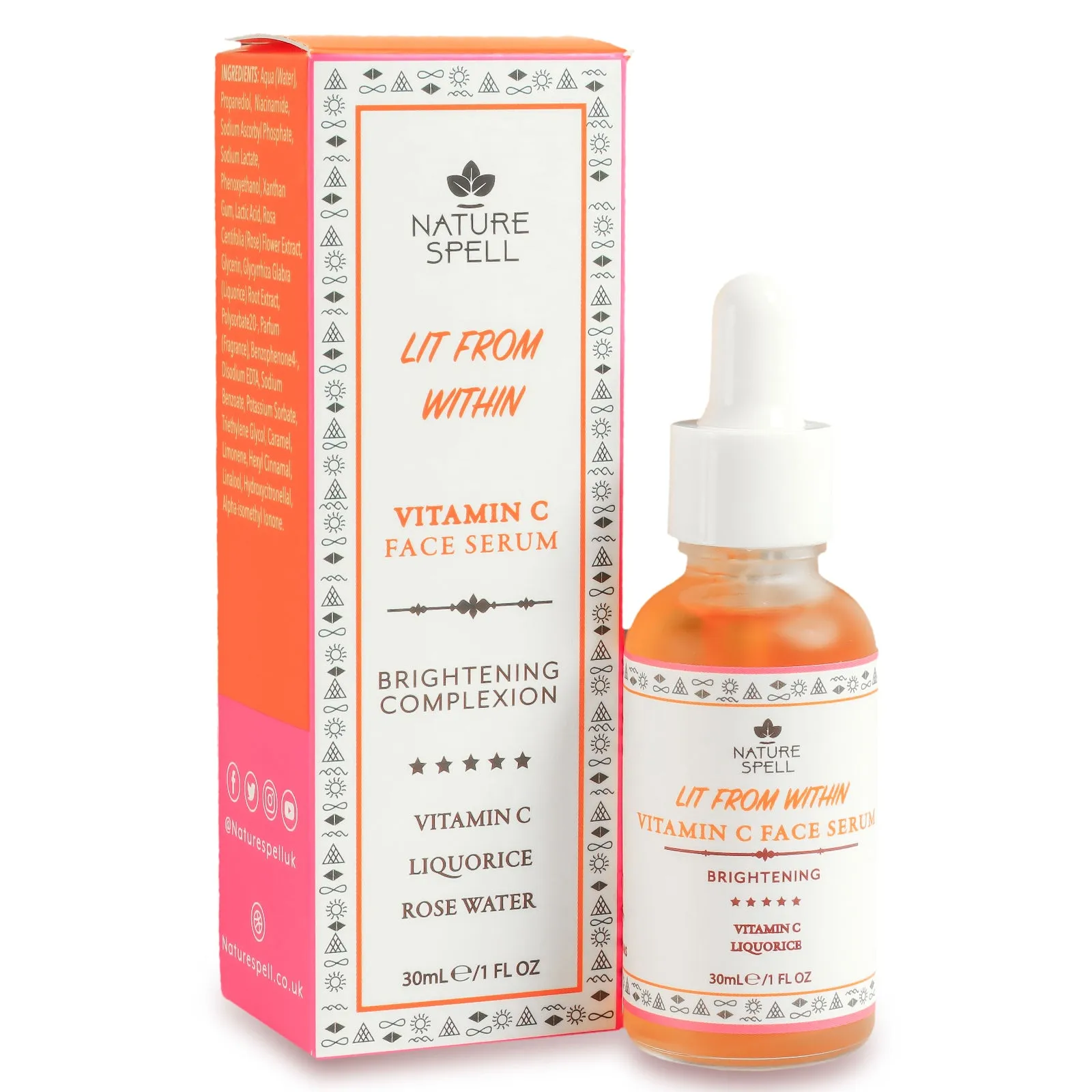 NATURE SPELL - LIT FROM WITHIN FACE SERUM VITAMIN C 30ML