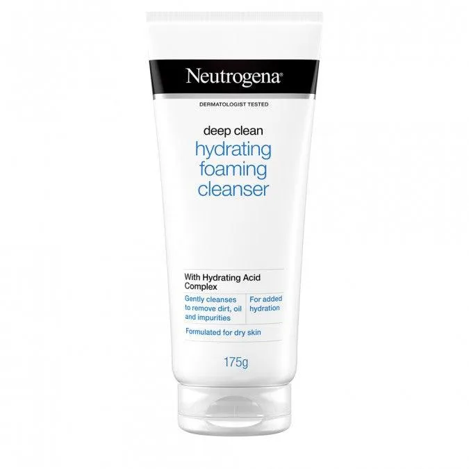 Neutrogena Deep Clean Hydrating Foaming Cleanser 175g