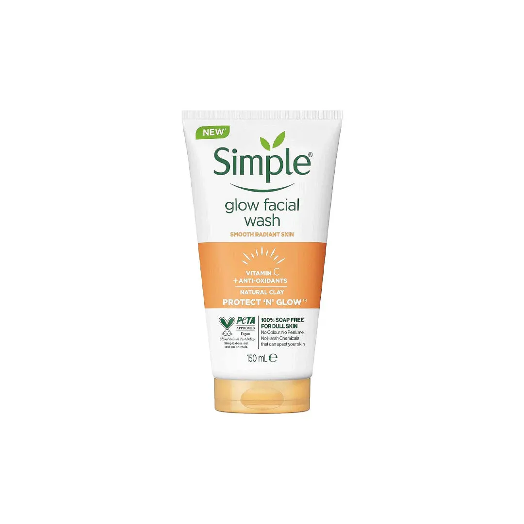 Simple Glow Facial Wash Smooth Radiant Skin 150ml