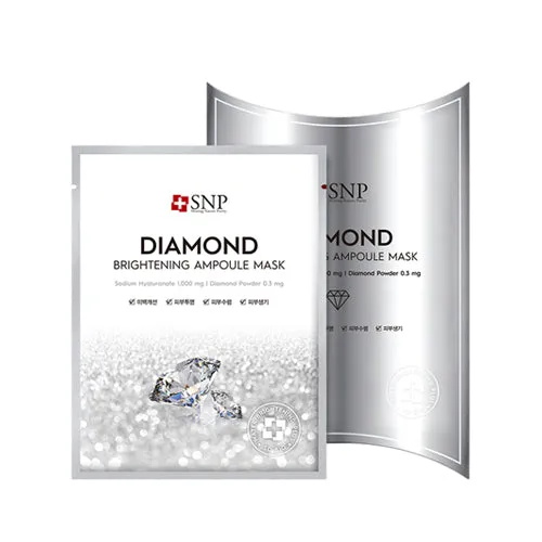 ***[SNP] Diamond Brightening Ampoule Sheet Masks (10ea)