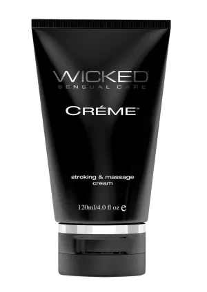 Wicked Creme Stroking and Massage